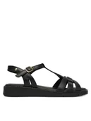 Sandały damskie - Pikolinos Sandały Roquetas W9B-0789 Czarny - miniaturka - grafika 1