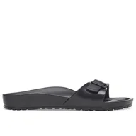 Klapki i japonki damskie - Klapki Birkenstock Madrid Eva 128163 - czarne - miniaturka - grafika 1
