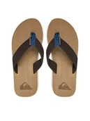 Klapki i japonki męskie - Quiksilver Japonki AQYL101266 Czarny - miniaturka - grafika 1