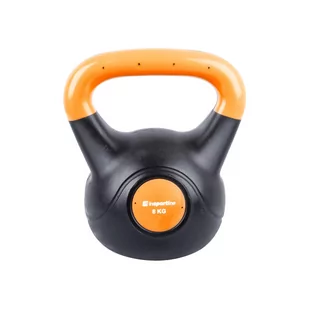 InSportLine Hantla bitumiczna Kettlebell Dark 8 kg 1IN-10737 - Kettlebell - miniaturka - grafika 1