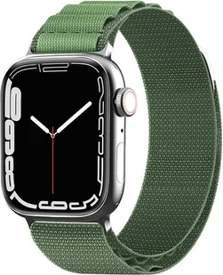 Pasek Ze Stalową Sprzączką Alpine Do Apple Watch 38/40/41 Mm - Zielony - Akcesoria do smartwatchy - miniaturka - grafika 1