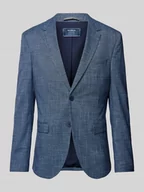 Marynarki męskie - Marynarka o kroju slim fit z tkanym wzorem model ‘Marc’ - miniaturka - grafika 1