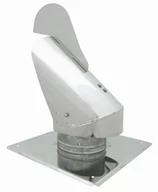 Kominy i akcesoria - Płetwa z płytą dachową Rotoflex 200 mm - miniaturka - grafika 1