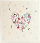 Albumy fotograficzne - Goldbuch Album GOLDBUCH 08182 Flowers in the Heart 30x31cm 60 pageswhite sheets| corner/splits [V] - miniaturka - grafika 1