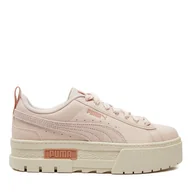 Buty dla dziewczynek - Sneakersy Puma Mayze Dusty Summer Jr 393614 05 Różowy - miniaturka - grafika 1
