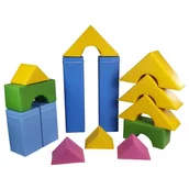 Zabawki sensoryczne - Zestaw kształtek piankowych dla dzieci, 14 elementów - miniaturka - grafika 1