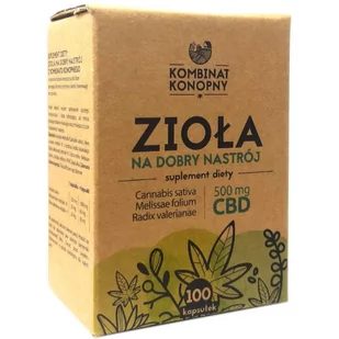 KOMBINAT KONOPNY Kombinat Konopny Zioła na dobry nastrój 100 k KK175 - Suplementy naturalne - miniaturka - grafika 1