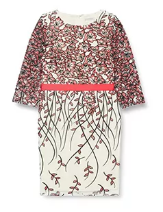 Gina Bacconi Damska sukienka haftowana ze wstążką koktajlowa, czerwona/czarna, 14, czerwony/czarny, 40 - Sukienki - miniaturka - grafika 1