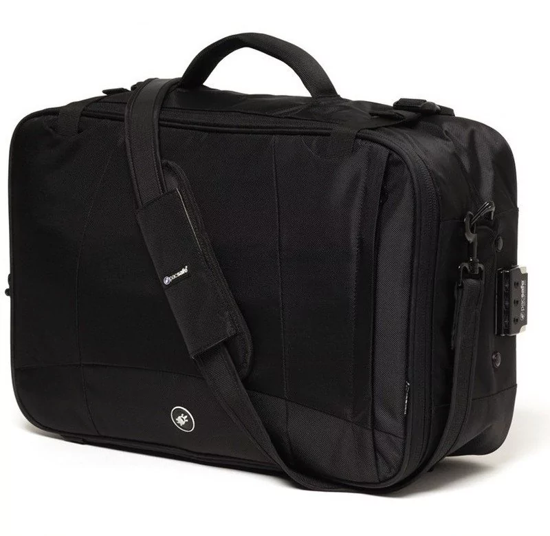 Kabinowa torba na laptopa, Pacsafe MetroSafe 400, czarna
