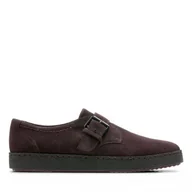 Półbuty damskie - Lillia Amber [aubergine suede] - rozmiar 42 - miniaturka - grafika 1