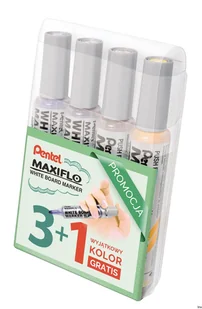 Pentel Marker such MAXIFLO 4) MWL5M-WA4AACVPL w etui - Markery do tablic - miniaturka - grafika 1