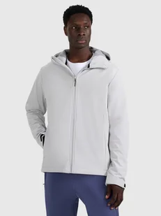 4F Kurtka softshell wiatroodporna membrana 5000 męska - szary 3XL - Kurtki i kamizelki sportowe męskie - miniaturka - grafika 1