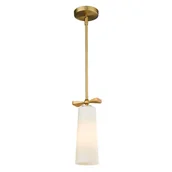 Lampy sufitowe - CosmoLight Lampy Lampa Bow P01138BR - miniaturka - grafika 1