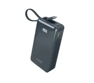 Powerbanki - SBS TTBB10000LCDTCPD20B 10000mAh PD 20W Wbudowany kabel USB-C Niebieski - miniaturka - grafika 1