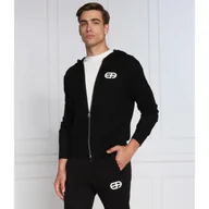 Bluzy męskie - Emporio Armani Wełniana bluza | Slim Fit - miniaturka - grafika 1