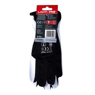 Rękawice ze skóry koziej LAHTI PRO czarne 10 - Rękawice robocze - miniaturka - grafika 1