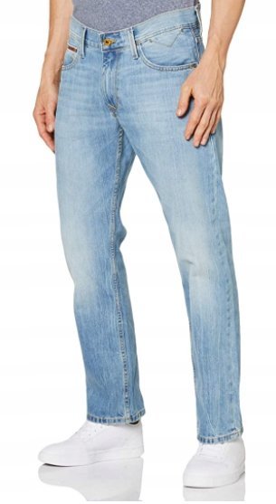 HILFIGER DENIM JEANSY MĘSKIE BAWEŁNIANE 3Z1E4* 30/32 3_1