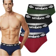 Majtki męskie - Umbro Slipy Majtki Męskie Bawełniane 4 sztuki Rozmiar XXL - miniaturka - grafika 1
