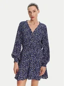 Sukienki - Pepe Jeans Sukienka codzienna Anna PL953639 Niebieski Regular Fit - miniaturka - grafika 1