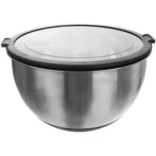 Orion Miska kuchenna stalowa z pokrywką antypoślizgowa do sałatek mieszania 25,5cm 5l O-120294 + O-120294 - Miski i półmiski - miniaturka - grafika 1