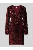 Sukienki - Sukienka koktajlowa z cekinami model ELLE - YAS - miniaturka - grafika 1