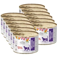 Mokra karma dla kotów - 4Vets dla kotów Gastro Intestinal 12x185g - miniaturka - grafika 1