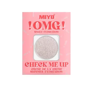 MIYO - !OMG! - Check Me Up - Creme De La Creme Shimmer Eyeshadow - Magnetyczny cień do powiek - Błyszczący - 1,3 g - 24 BULLION - Cienie do powiek - miniaturka - grafika 1