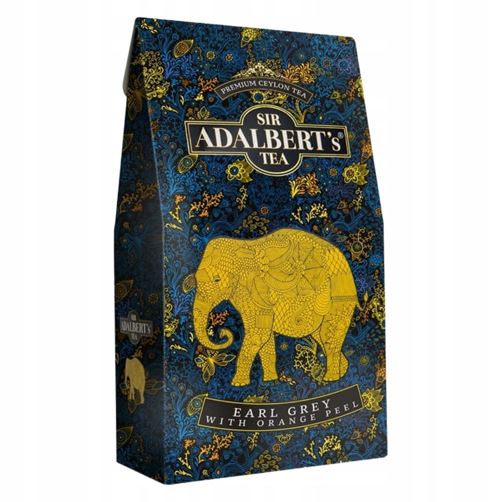 Earl Grey herbata czarna Adalbert's With Orange Peel cejlońska 100g