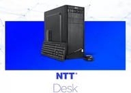 Zestawy komputerowe - Komputer NTT Desk - i3 13100, 16GB RAM, 1TB SSD, WIFI, W11 Pro - miniaturka - grafika 1