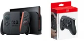 Konsole Nintendo - Nintendo Switch 2 Black N2H001 + Switch 2 Pro Controller N2P201 - miniaturka - grafika 1