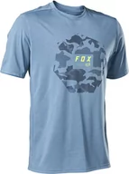 Koszulki rowerowe - Fox Fox Ranger Drirelease Camo Moth SS Jersey Men, niebieski S 2022 Koszulki MTB i Downhill 28871-157-S - miniaturka - grafika 1