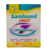 Przeziębienie i grypa - Sambumil HOT prosz. 10 sasz. - miniaturka - grafika 1