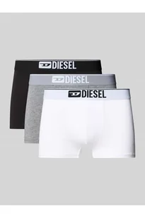 Obcisłe bokserki z elastycznym pasem w zestawie 3 szt. - Diesel - Majtki damskie - miniaturka - grafika 1