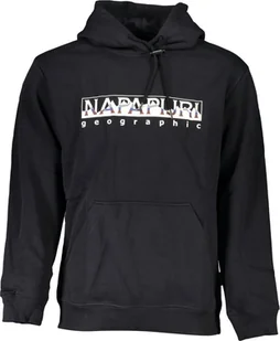 Napapijri NAPAPIJRI MĘSKA BLUZA BEZ ZAMKU, CZARNA S - Bluzy męskie - miniaturka - grafika 1