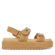 Sandały damskie - Sandały Steve Madden Bigmona 11003034 Brązowy - miniaturka - grafika 1