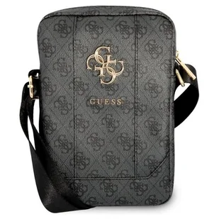 Guess Torba GUTB10G4GFGR 10" szara grey 4G Big Metal Logo - Torby na laptopy - miniaturka - grafika 1