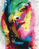Malowanie po numerach - Obraz malowanie po numerach 40x50cm Portret Modern Astra - miniaturka - grafika 1
