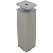 Zawiasy, okucia i inne akcesoria - Noga meblowa DAKP-27 150 mm aluminium STAHL - miniaturka - grafika 1