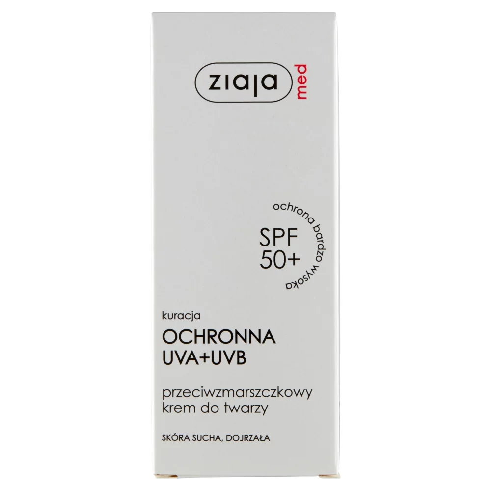 Ziaja MED Krem tonujący do twarzy SPF50+ 50ml