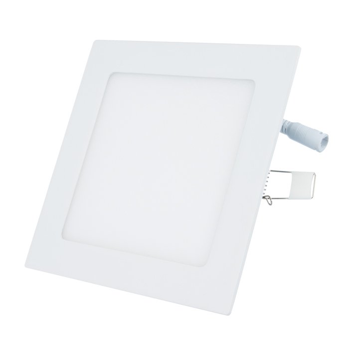 20x panel LED kwadratowy 12W ciepłe białe światło Ultraslim salon kuchnia lampa sufitowa wpuszczana w sufit z transformatorem lampa ścienna