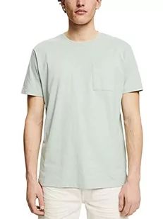 ESPRIT T-shirt męski, 346/Light Khaki 2, L - Koszulki męskie - miniaturka - grafika 1