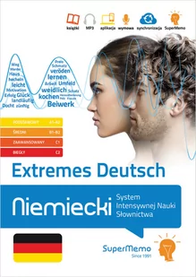 Extremes Deutsch Niemiecki System Intensywnej Nauki Słownictwa (poziom A1-C2) - Książki obcojęzyczne do nauki języków - miniaturka - grafika 1