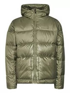 Kurtki męskie - Kurtka Męska Wiosenna Z Kapturem Pikowana Puchowa Sportowa Roz. S Poliester - miniaturka - grafika 1