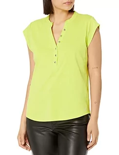 Koszulki i topy damskie - Calvin Klein Damska koszulka M1th0807-xln-xs Button-Down, Margarita, X-Klein - grafika 1