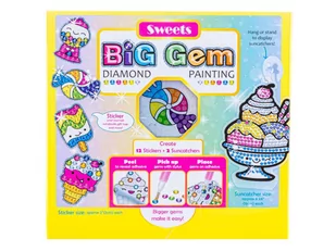 Haft Diamentowy Mozaika Diamentowa Naklejki Mozaika Słodycze - Dekoratorstwo Haft Diamentowy Mozaika Diamentowa Naklejki Mozaika Słodycze - Dekoratorstwo - miniaturka - grafika 1