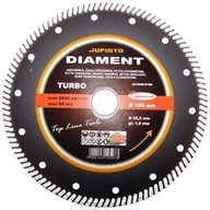 Tarcze do pił - Tarcza diamentowa TURBO 180 x 1,8 x 22,2 mm Jufisto - miniaturka - grafika 1