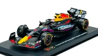 Samochody i pojazdy dla dzieci - BBURAGO RED BULL RACING RB19 #1 MAX VERSTAPPEN GP MIAMI 38083 Z GABLOTKĄ 1:43 - miniaturka - grafika 1