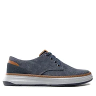 Półbuty męskie - Półbuty Skechers Ederson 65981/NVY Granatowy - miniaturka - grafika 1