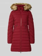 Płaszcze damskie - Płaszcz pikowany o kroju regular fit z obszyciem ze sztucznego futra model ‘Fuji’ - miniaturka - grafika 1