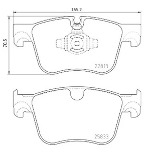 BREMBO P 61 135 P 61 135 - Tarcze hamulcowe - miniaturka - grafika 1